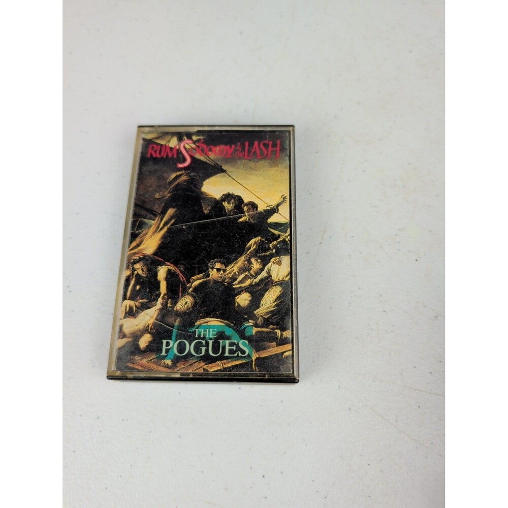 The Pogues -Rum Sodomy & The Lash-Cassette Tape Album 1985 stiff records orginal
